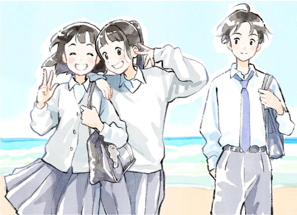 漫画タッチ見本